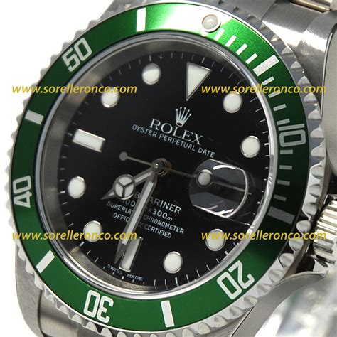 rolex submariner verde quadrante nero|rolex submariner verde.